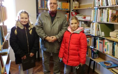 Obisk krajevne knjižnice v Prosenjakovcih